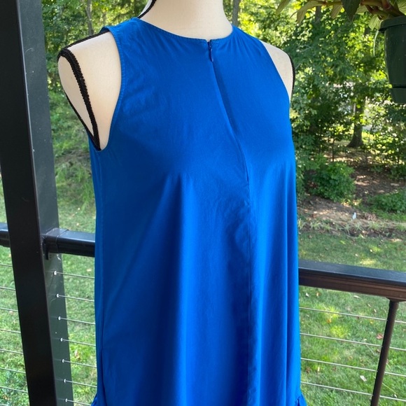 💙 COS. Blue Sleeveless Halter Maxi Dress, Size 2. THIS DRESS IS GORGEOUS ! 💙 - Picture 11 of 12